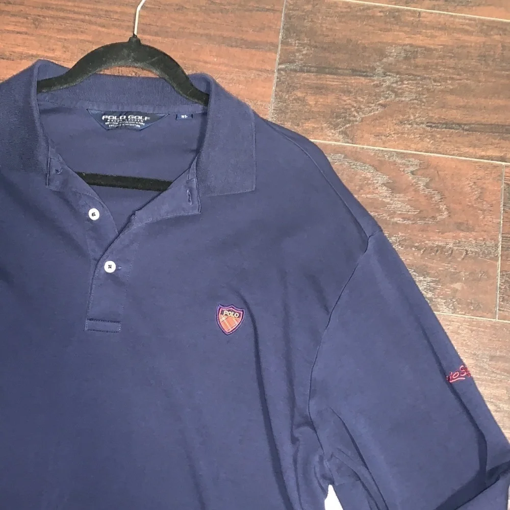 Ralph Lauren Polo Golf 100% Pima Cotton Long Sleeve Polo, sz Extra Large.